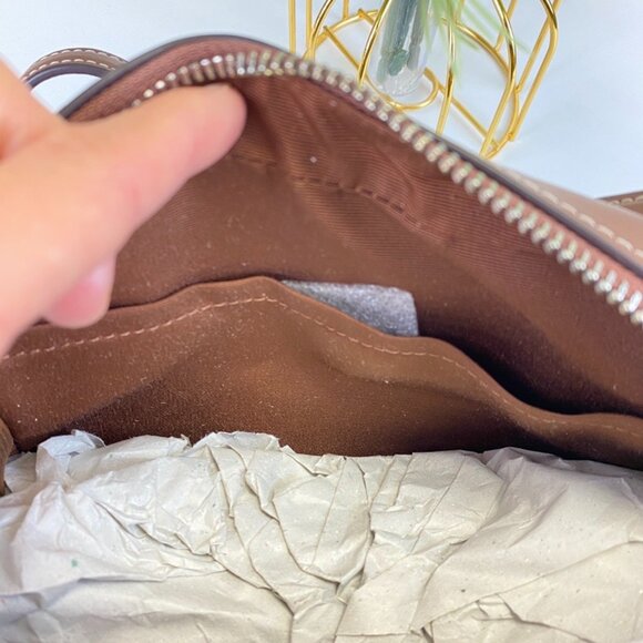 Coach CR175 Mini Jamie Camera Bag, Signature Canvas with Banana Print in Khaki - Picture 7 of 7